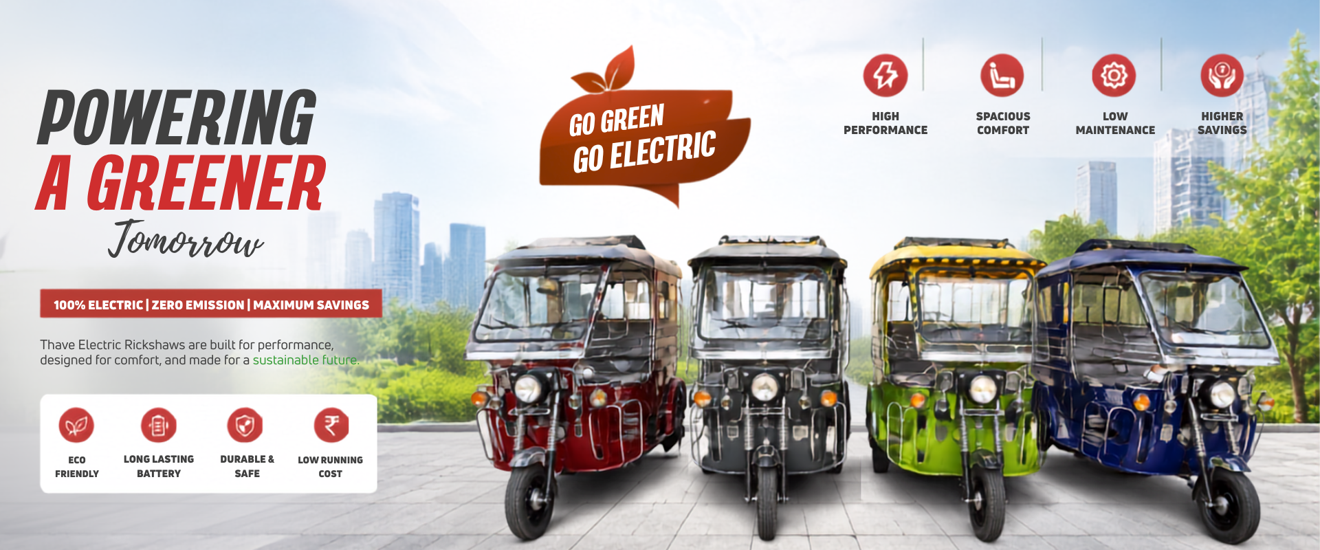 Electric Rickshaw Manufacturers